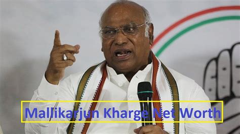 Mallikarjun Kharge Net Worth 2024: Know Total。